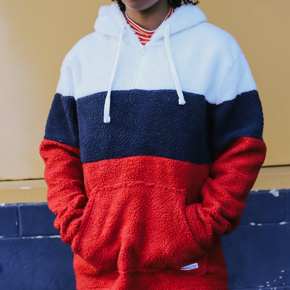 BlackJack Tri Color Hoodie